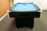 Signature Dean Pool Table: Black Finish